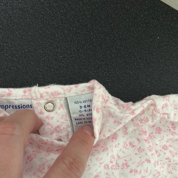 First Impressions Pink Long Sleeve Tee - Picture 2 of 2